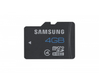 Samsung 4GB microSDHC Standard 24MB/s + adapter SDHC - 155413 - zdjęcie 1